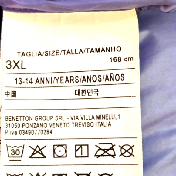 United Colors of Benetton Girls jacket, 3XL kids (13-14y), XS Ladies - Picture 9 of 11